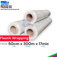 

Stretch film 50cm x 300m x 17 micron / Plastik Wrapping