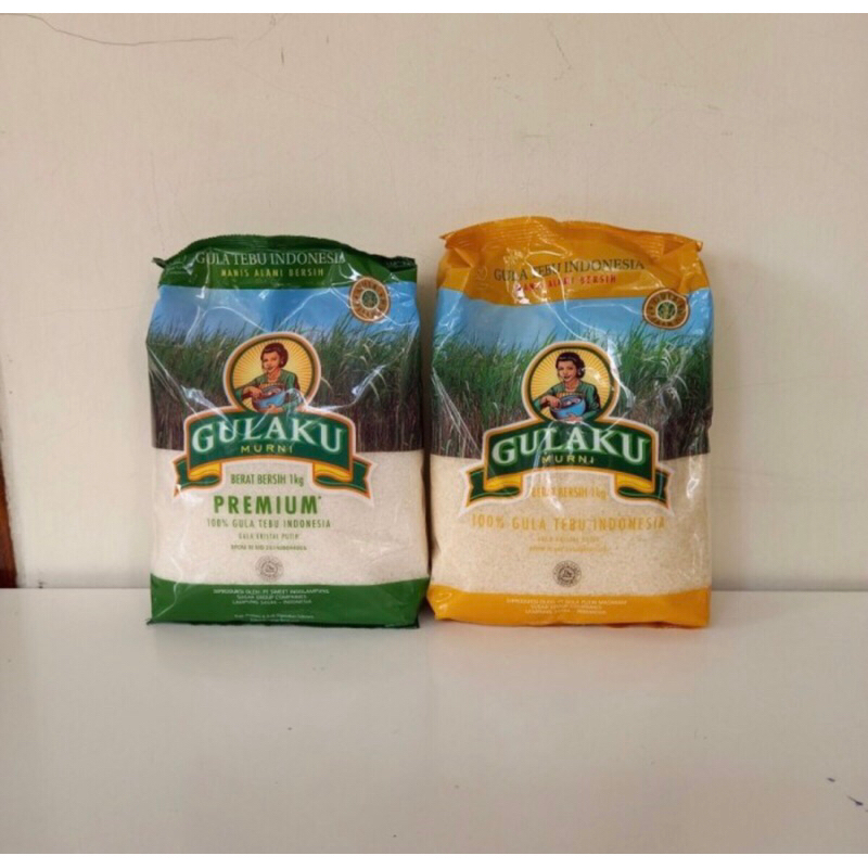 

Gula Pasir Gulaku Tebu Kuning dan Premium 1 Kg
