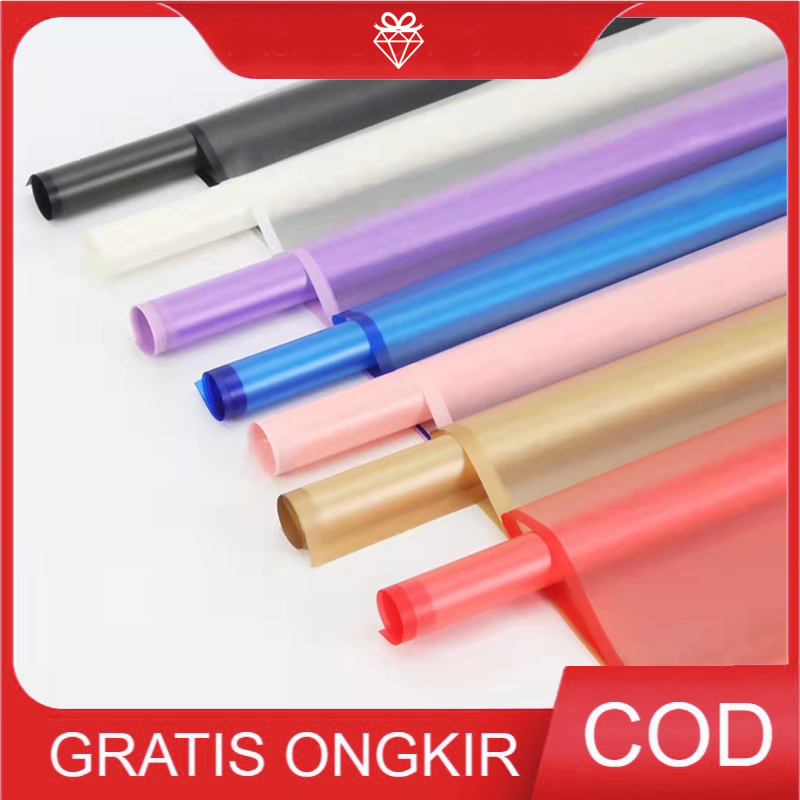 

1 LEMBAR Wrapping Blur List Color - Cellophane Buket Bunga W036-1