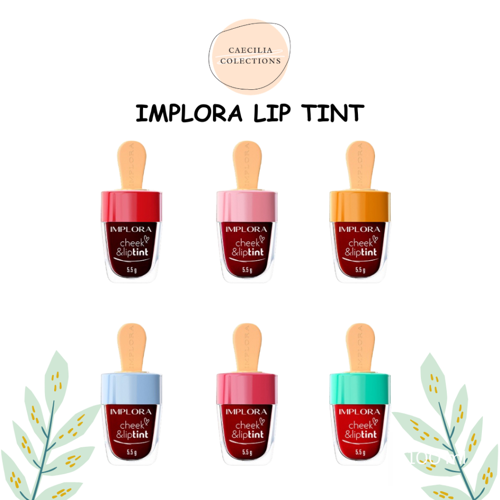 CC IMPLORA Cheek & Liptint / Lip Tint / Ice Cream 5.5gr