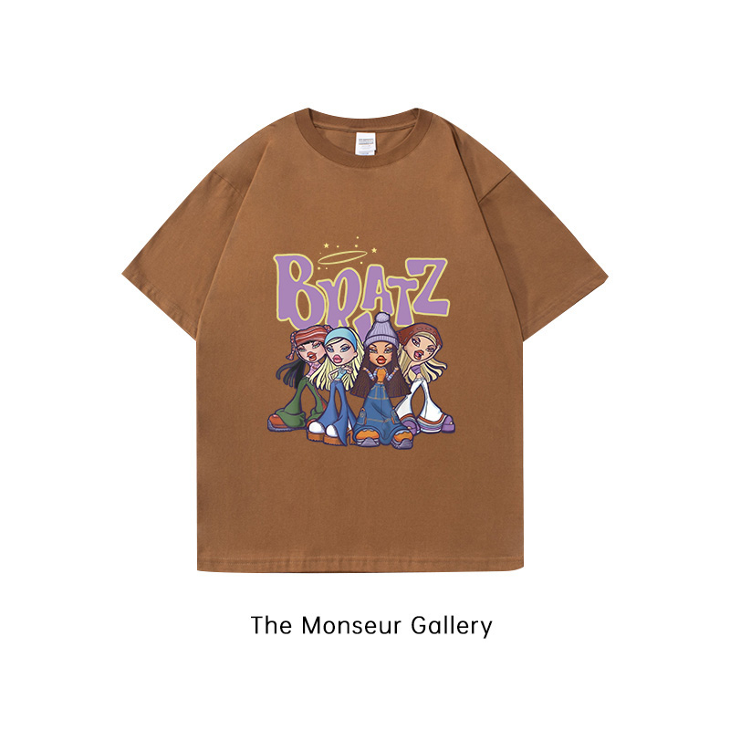 The Monseur Gallery T-shirt Washed Oversize BRATZ | Kaos Wanita Toffe