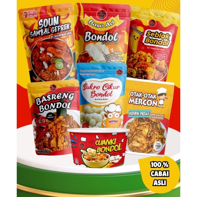 

Bundling paket hemat bondol semua varian