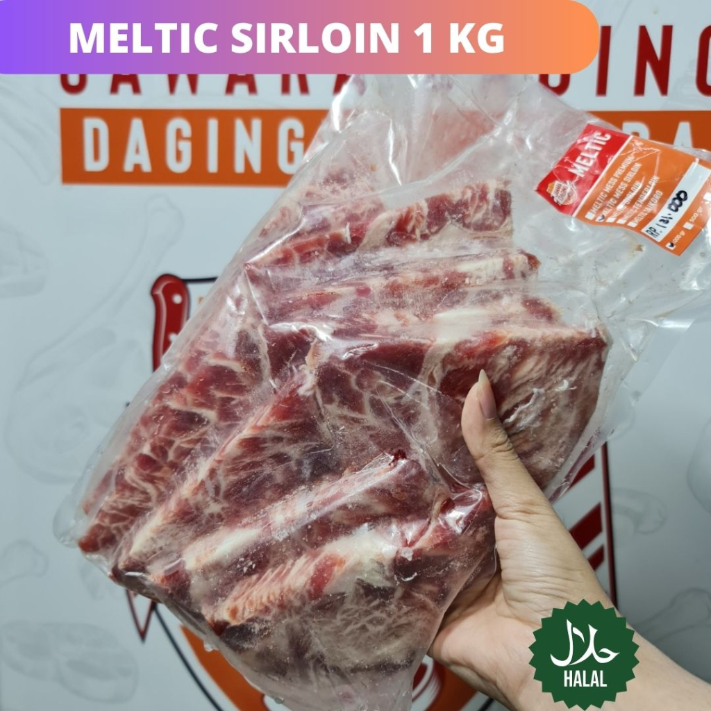 

BEEF STRIPLOIN METIQUE/SIRLOIN MELTIQUE/MELTIK SIRLOIN/CUT MEAT STEAK