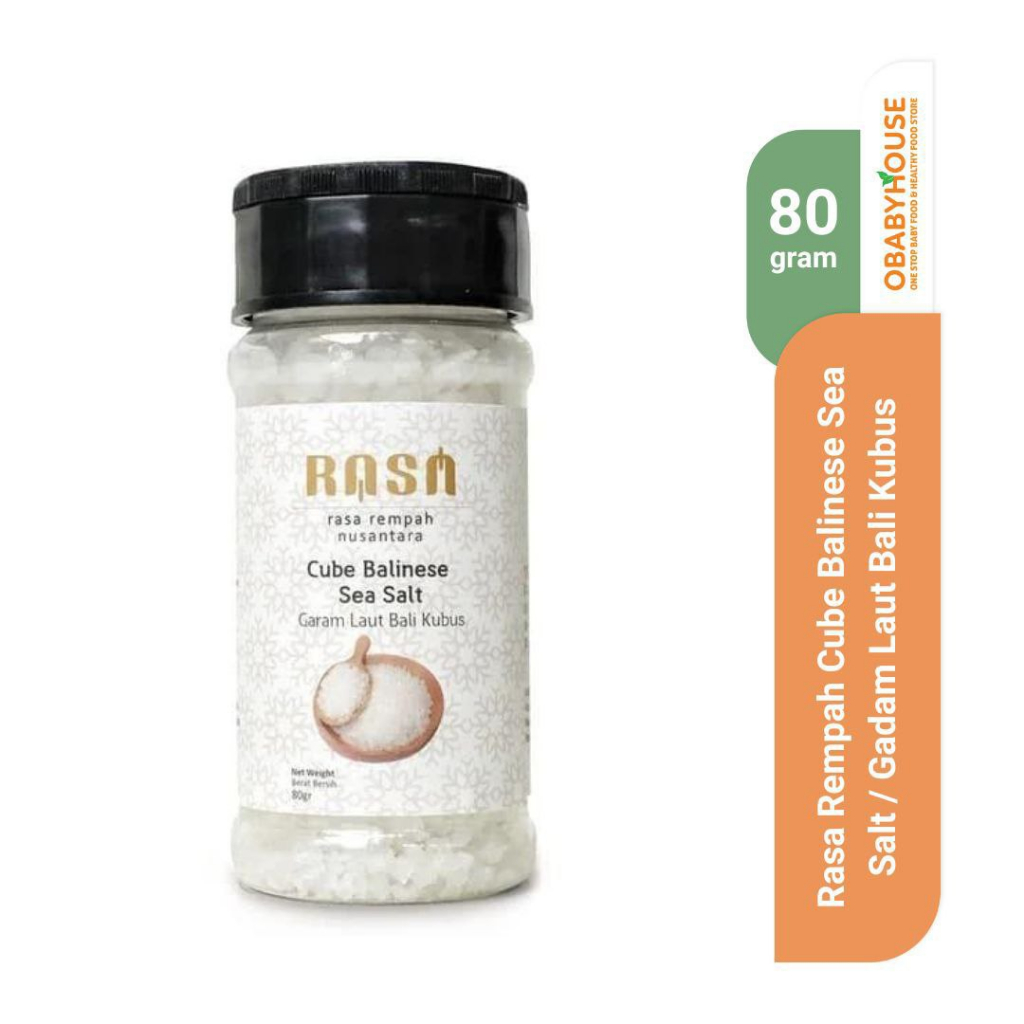

Rasa Rempah Cube Balinese Sea Salt / Garam Laut Bali Kubus 80 gr