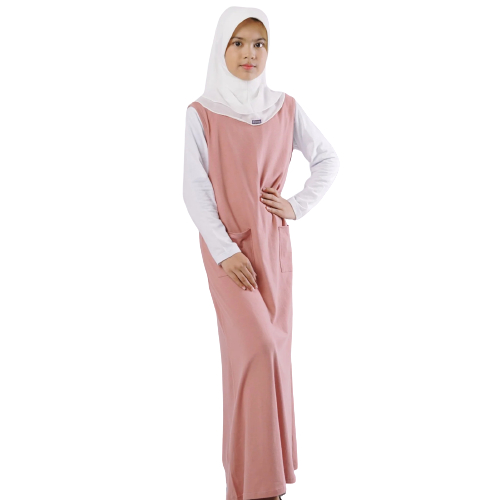 Elzatta Inner Gamis Knit Sleeveless Anak Gamis Tanpa Lengan