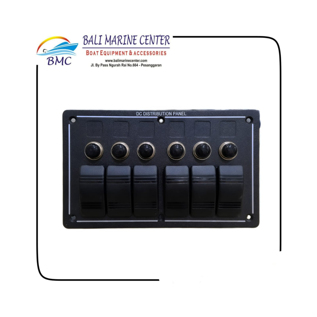 0500-SWITCH PANEL 6 GANG