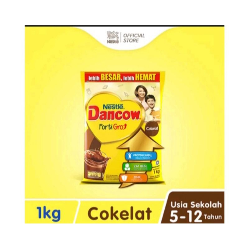 

Susu Dandow forti gro coklat 5-12 tahun