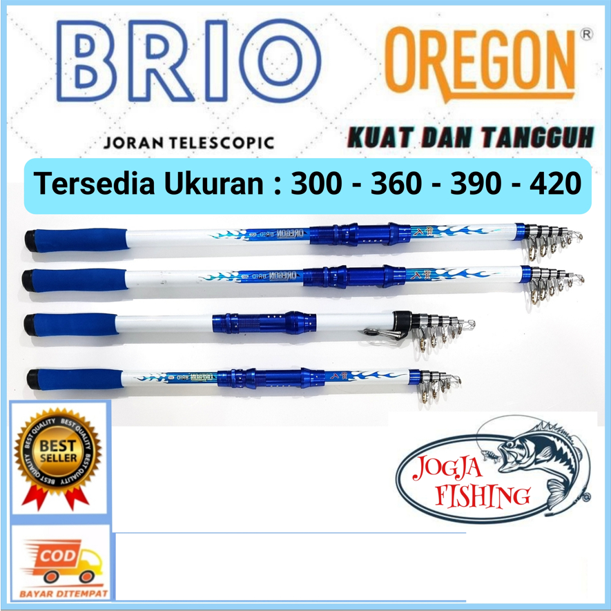 PROMO JORAN PANCING OREGON BRIO 300 - 360 - 390 - 420 cm/ 3 - 3,6 -3,9 - 4,2