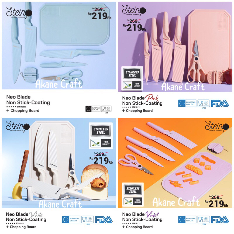 Pisau Neo Stein Cookware / Neo Knife Stein Cookware