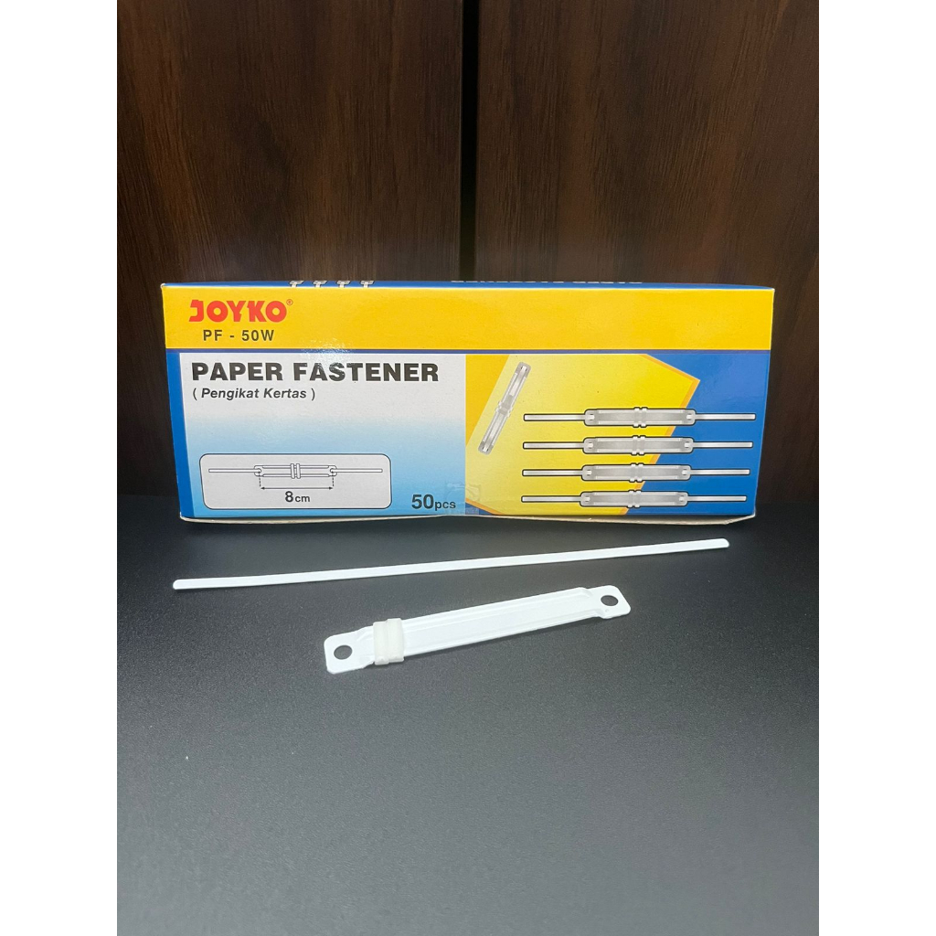 

Paper Fastener Joyko / Acco Plastik (1 box=50pcs)