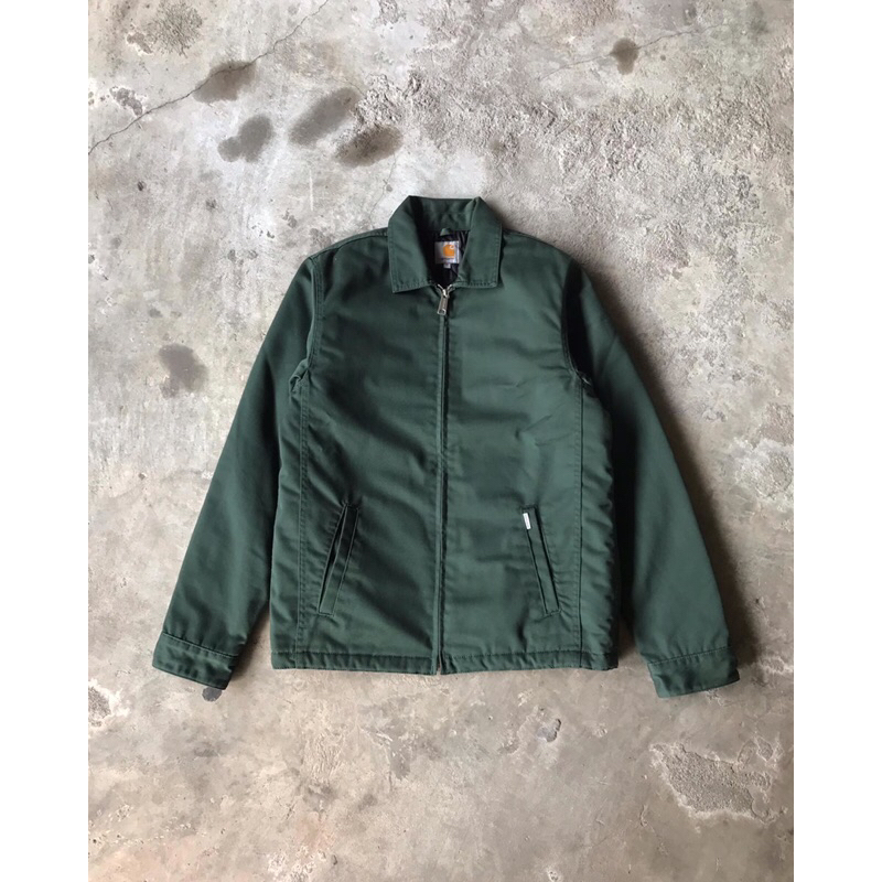 CARHARTT WIP - MODULAR JACKET LINED GREEN