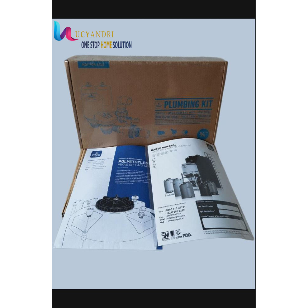 

Ready Stok Kardus Plumbingkit Penguin + BUKU Garansi Penguin ORIGINAL