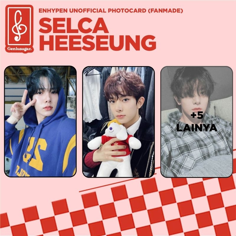 [SELCA HEESEUNG] PHOTOCARD SELCA UNOFFICIAL