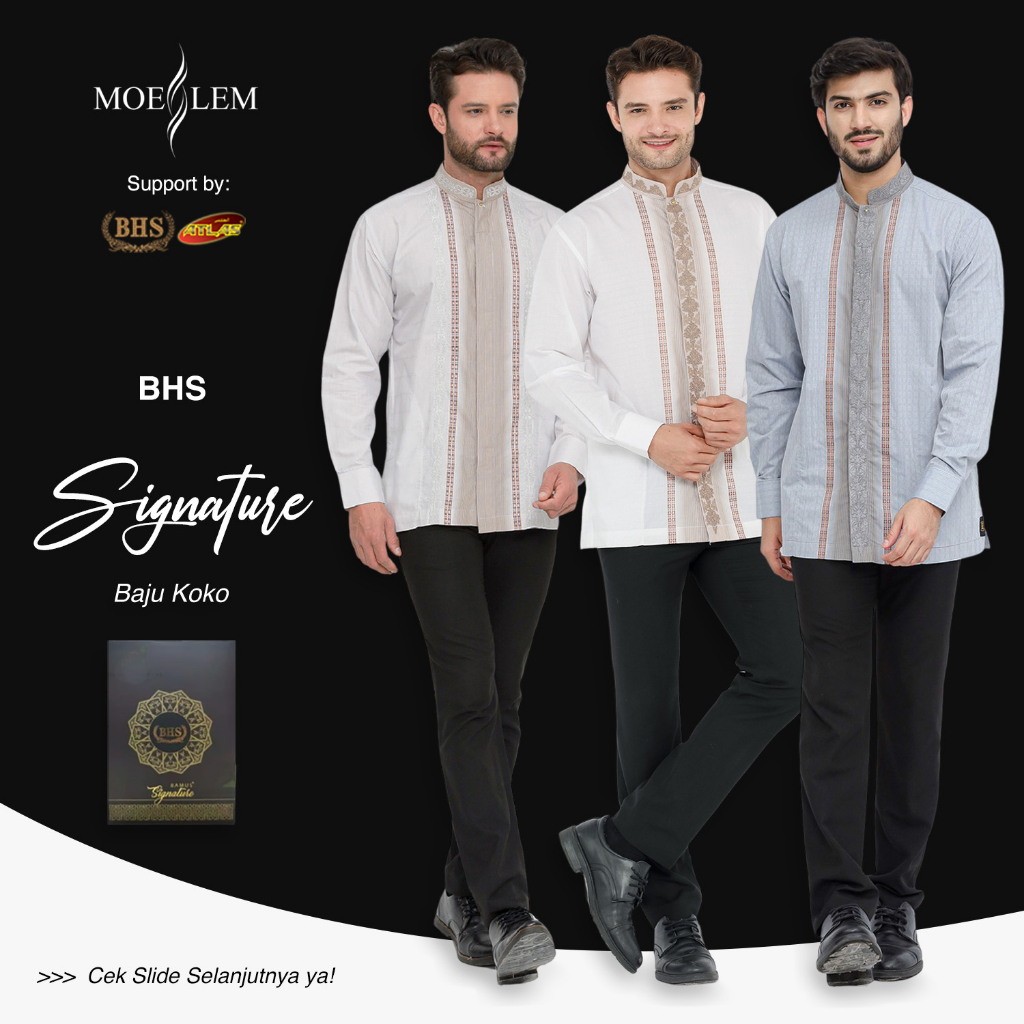 BHS Signature Baju Koko Original