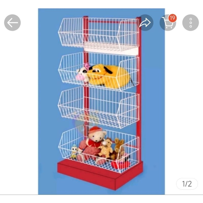 Rak Snack / Rak Chiki / Rak Jualan / Rak Cemilan / Rak Pajangan / Rak Display / Rak Warung / Rak Meg