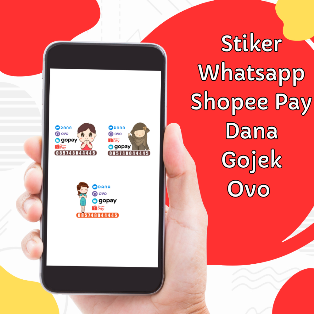 Jasa Bikin Stiker Whatsapp Rekening Bank