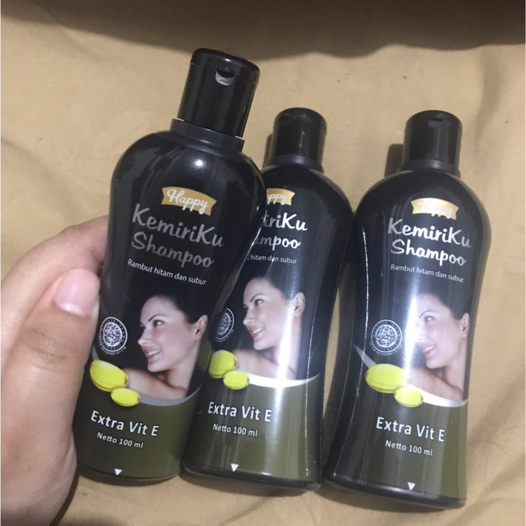 Happy Shampoo Kemiriku penghilang uban