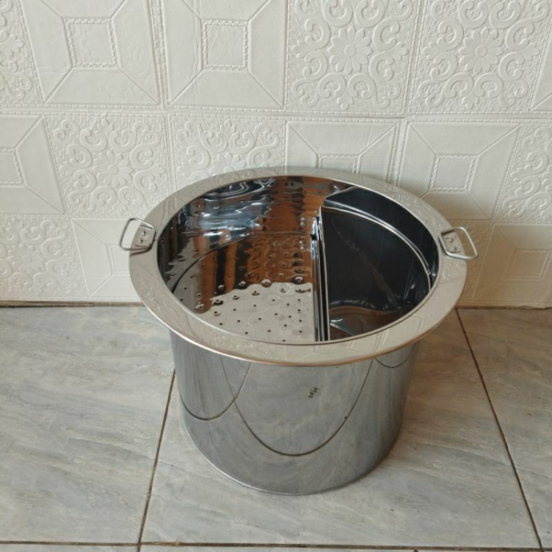 dandang pentol/panci mie ayam/panci siomay/dinsum/panci bakso malang/tong mie ayam