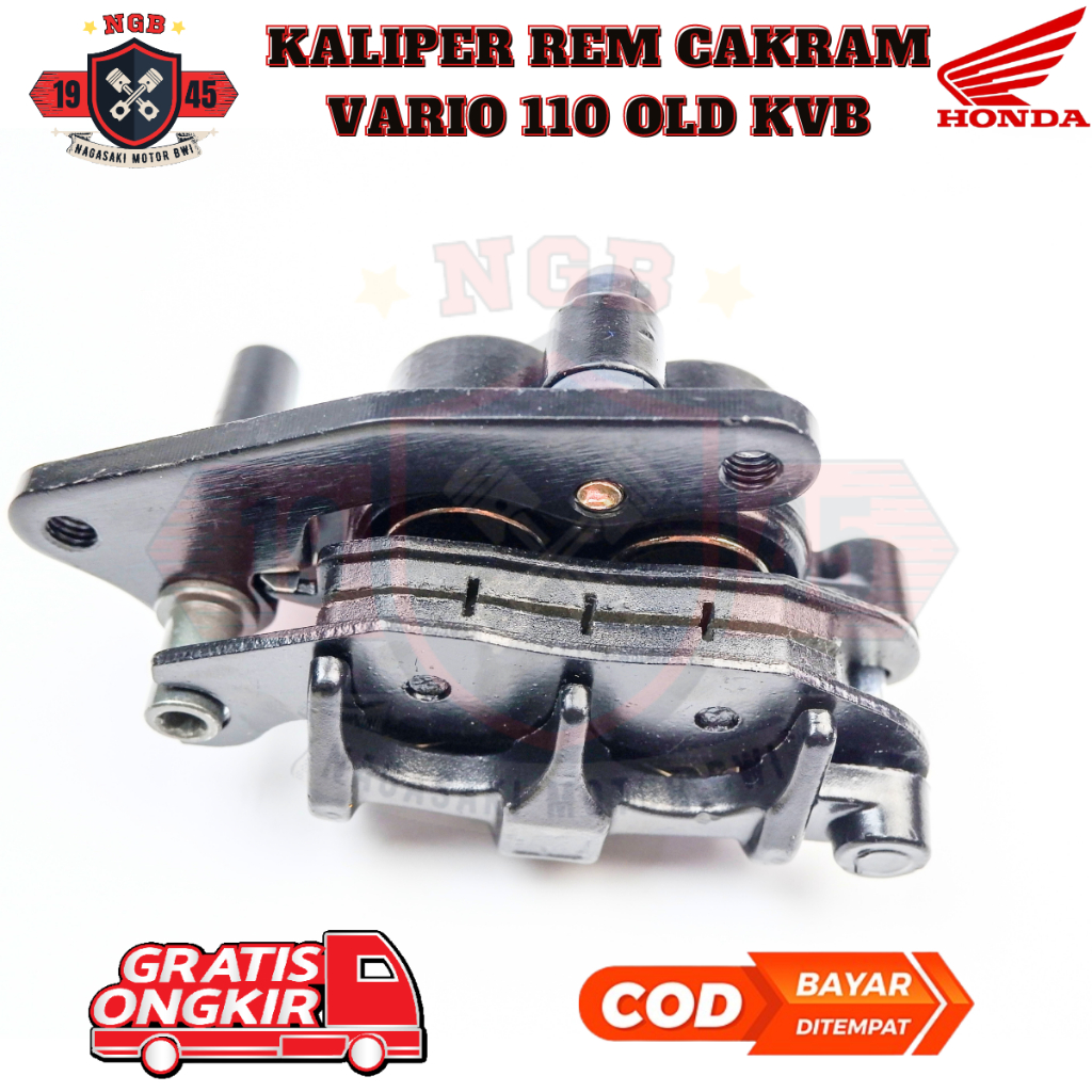 Kaliper vario 110 karbu 2 piston - pala babi vario cakram karbu lama KVB