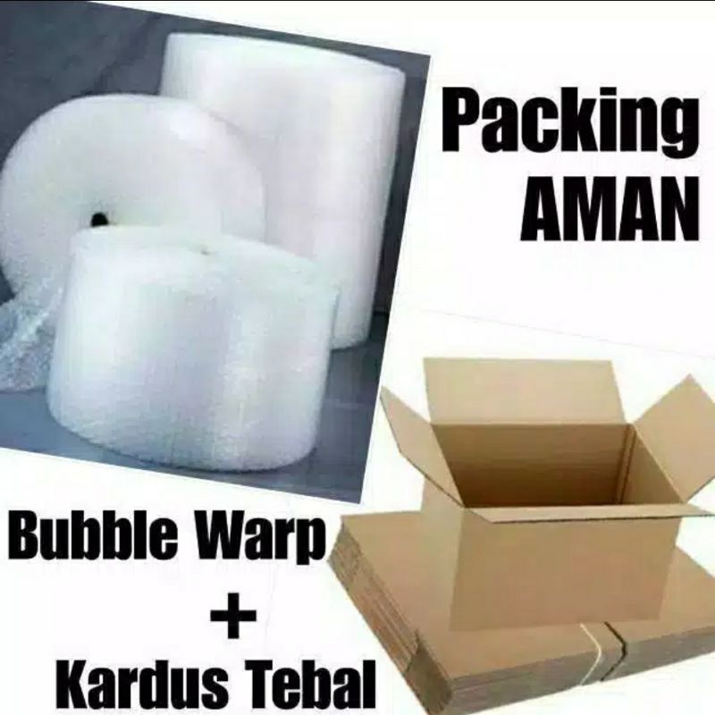 

Kardus Peking & Buble wrap Tebal