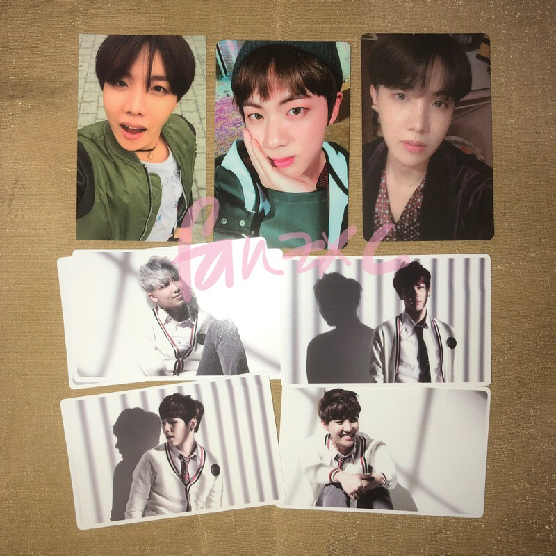 BTS Album Photocards - RM JIN SUGA JHOPE - HYYH2 / YNWA / PERSONA / SLA SA