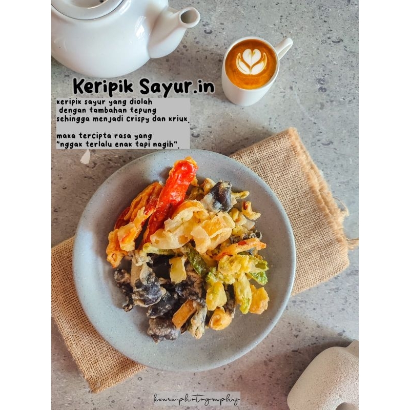 

Kripik sayur crispy sayur.in