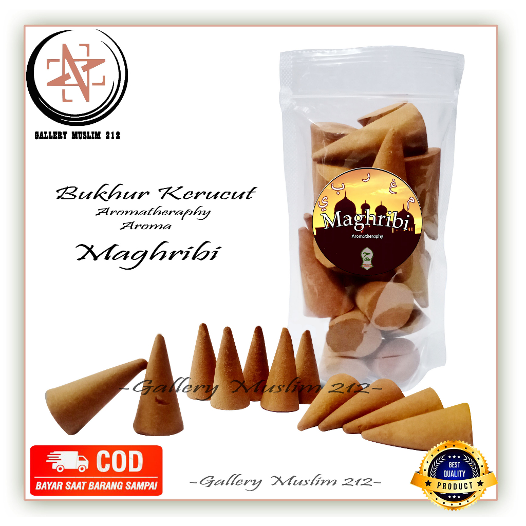 Buhur dupa pengharum ruangan bukhur kerucut Aroma Maghribi / Bukhur Maghribi / Buhur Maghribi