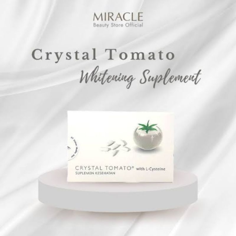 [JUAL RUGI] CRYSTAL TOMATO WITH L-CYSTEINE [PRELOVED ADA 29 BUTIR]