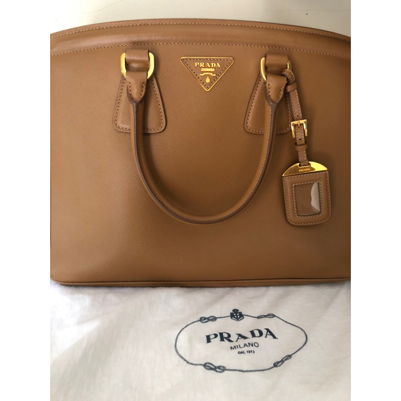 PRELOVED TAS PRADA TIPE SAFFIANO 1000% ORIGINAL