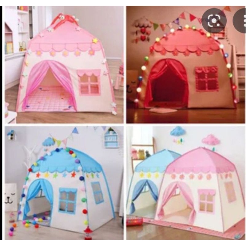 Tenda Anak Karakter / Tenda Anak Bentuk Rumah / Tenda Anak Besar