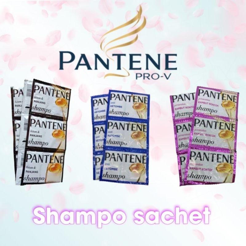Shampoo pantene sachet