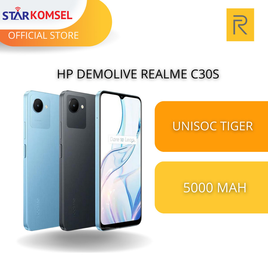 HP SECOND MULUS DEMOLIVE REALME C30S 3/32 SECOND LIKE NEW