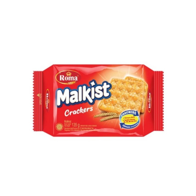 

Roma Malkist Crackers Manis 105gr