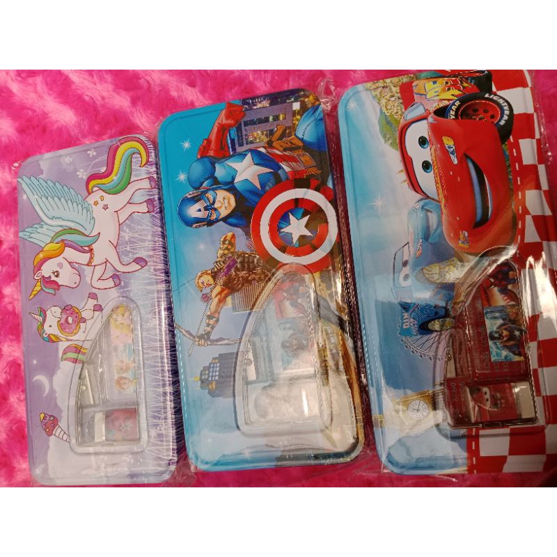 

tepak pensil alat tulis kaleng 2 susu set +pesil.rautan