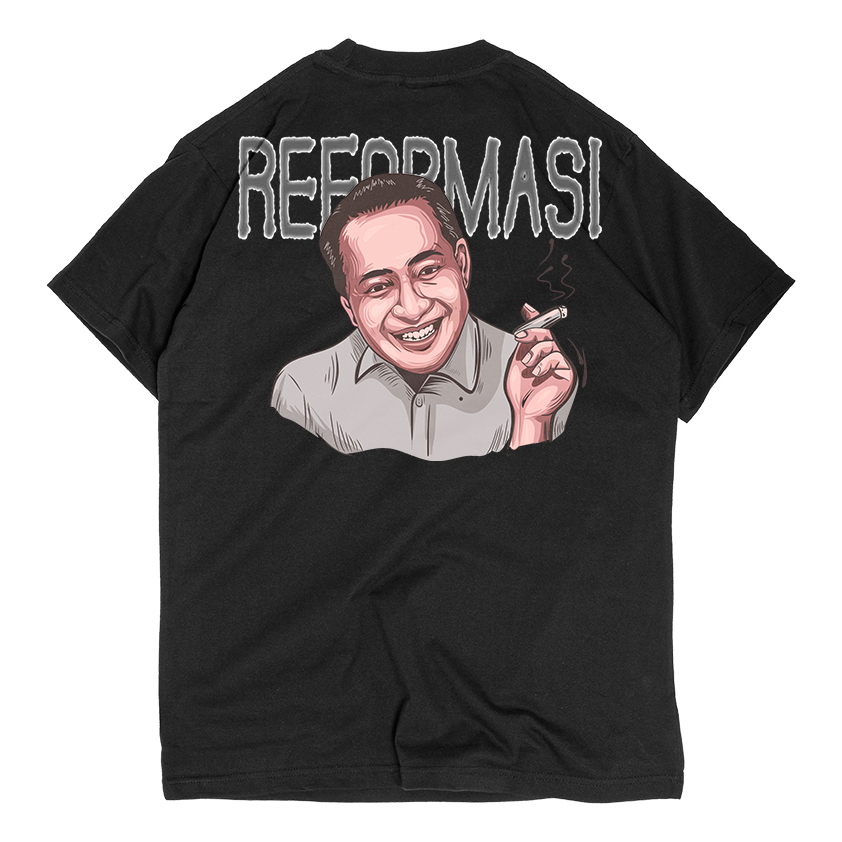 VARCLOTHES.ID - ]REFORMASI SOEHARTO / KAOS DISTRO T-SHIRT PRIA WANITA LENGAN PENDEK / TSHIRT PREMIUM