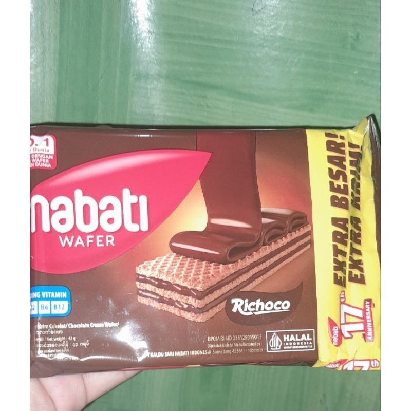 

Nabati Wafer Coklat