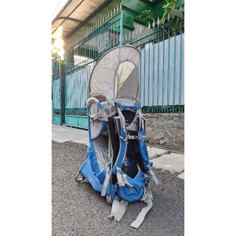 Osprey Poco Plus 26 Child Carrier Blue Baby Backpack Vietnam CC10 Bekas 2nd Second