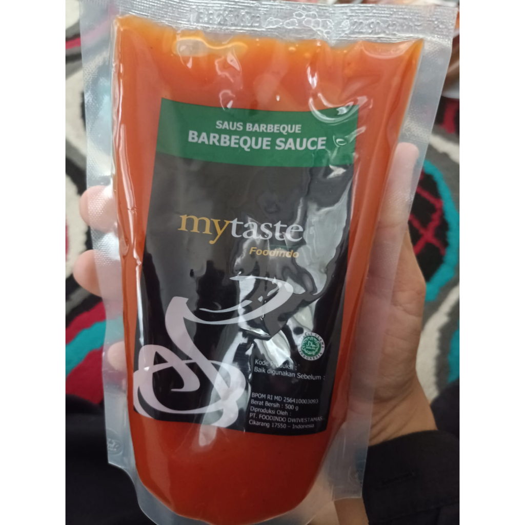 

My Taste Saus BBQ Spicy Level 3 500gr