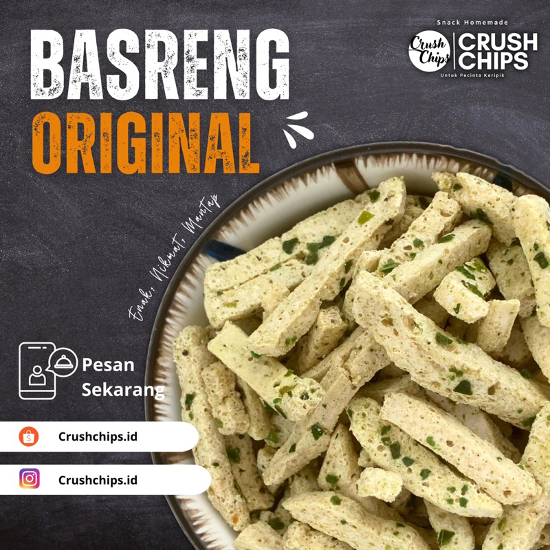 

Basreng Original daun jeruk 500gr