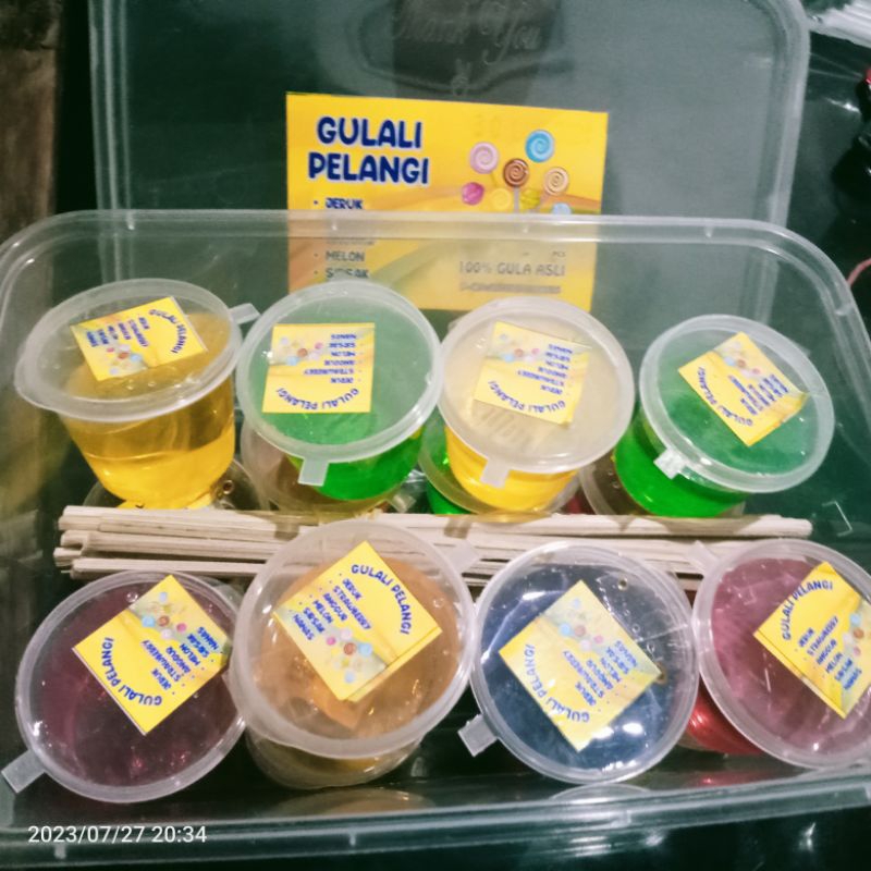 

Gulali Jadul Pelangi Rasa Buah Eceran