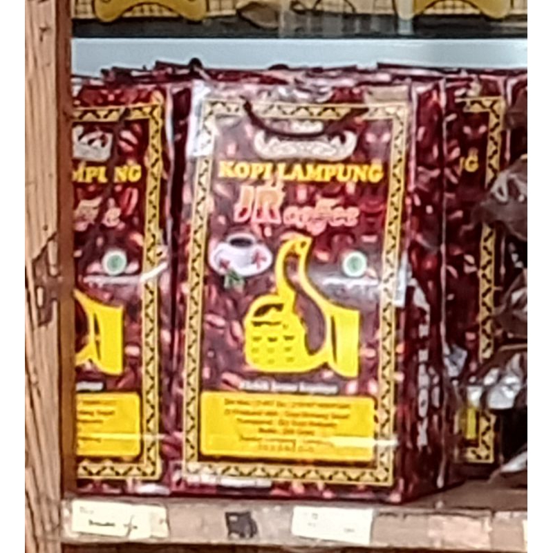 

OLEH-OLEH LAMPUNG//#200GR#KOPI LAMPUNG//CAP JEMPOL ORIGINAL//KEMASAN SUPER