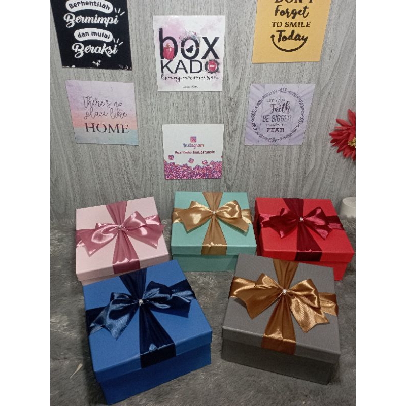 

Box Kado Ukuran 16cm x 16cm Tinggi 8cm By Box Kado Banjarmasin