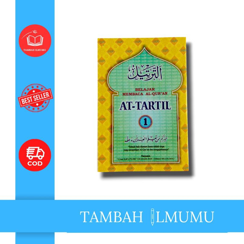 BUKU/KITAB AT-TARTIL JILID 1 [METODE MENGAJI AT-TARTIL JILID 1]