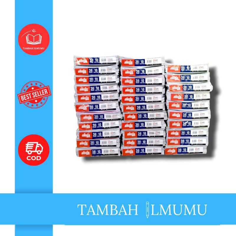 

PROMO 1 PACK [BUKU TULIS SKOLA 38 BY SIDU]
