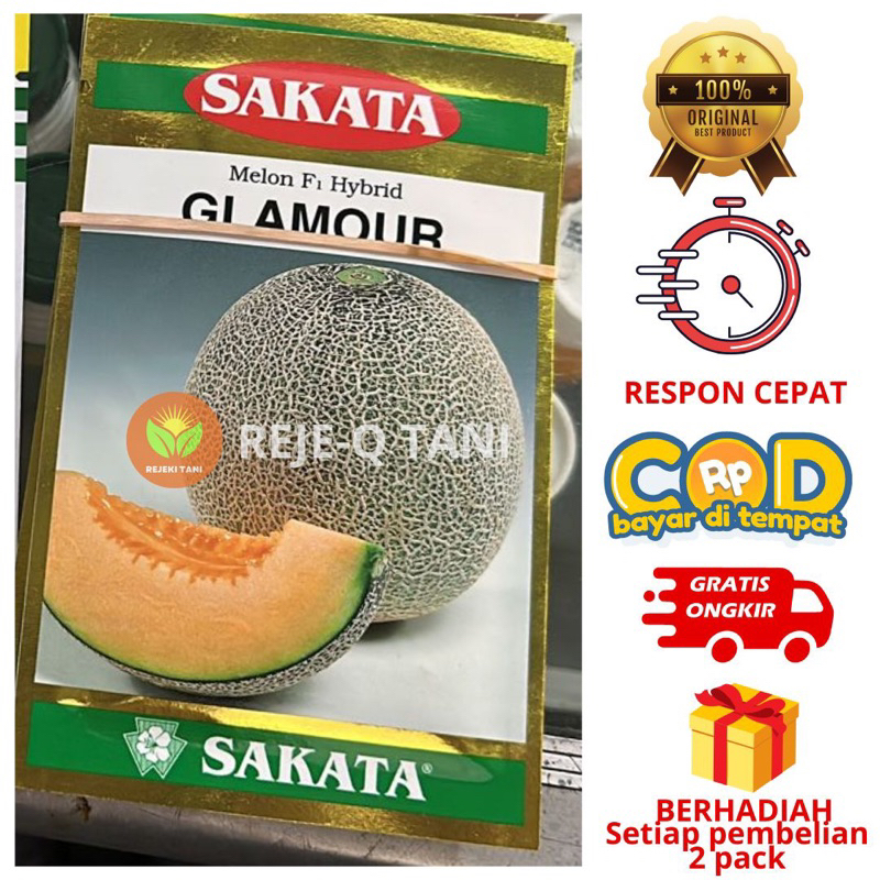 BIJI BENIH MELON SAKATA GLAMOUR 100 BIJI