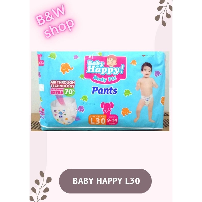 Baby Happy L30 popok bayi pampers