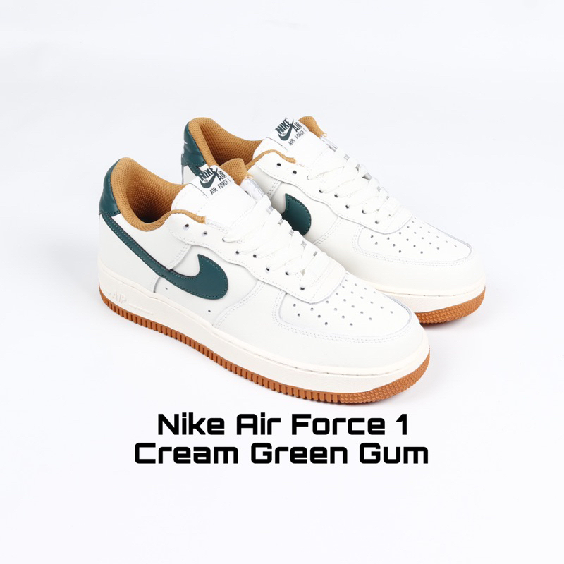 Sneakers Nike Air Force 1 Cream Green Gum
