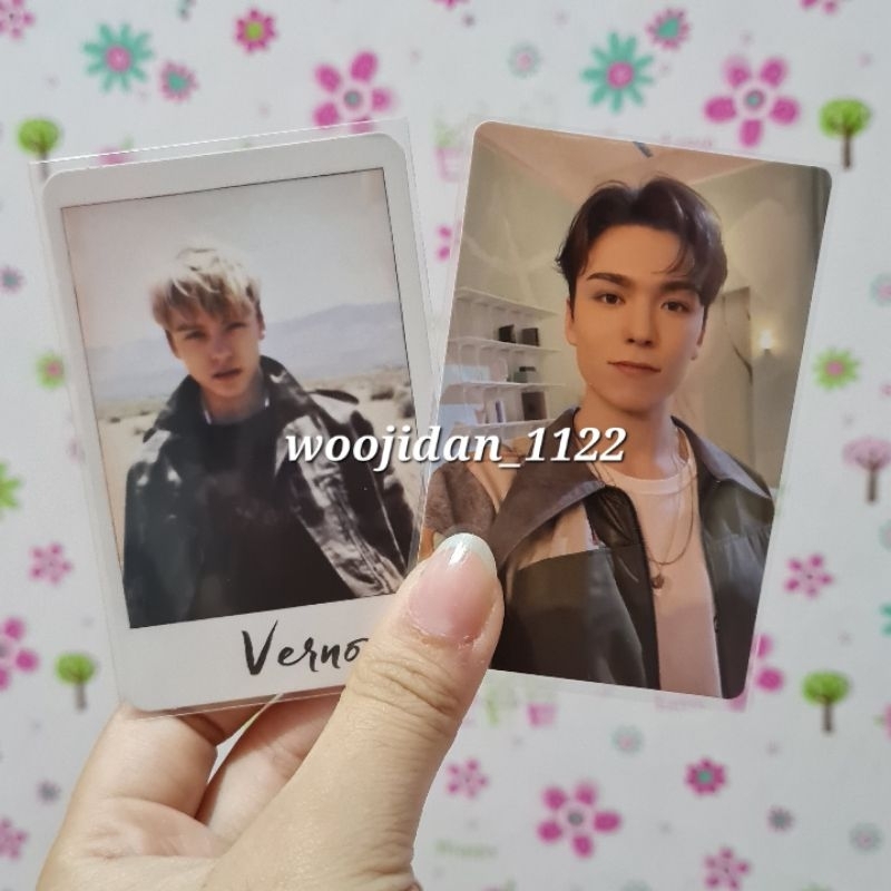 PHOTOCARD OFFICIAL VERNON SEVENTEEN AL1 ATTACCA