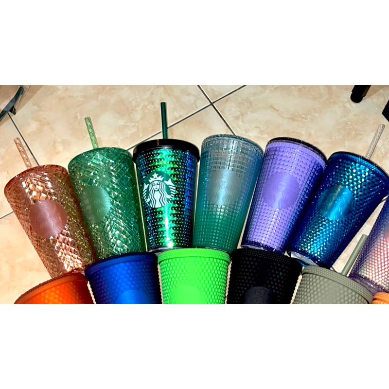 starbucks bling cold cup grande grid UK