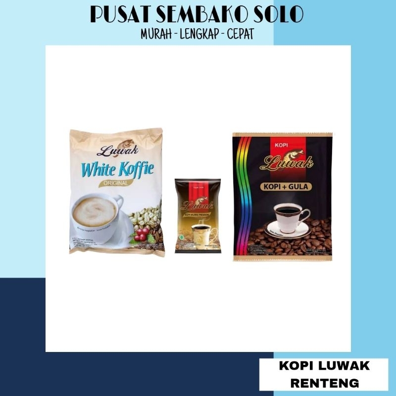 

Luwak White Koffie Renteng 20gr